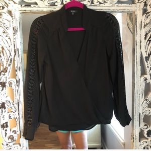 XOXO Black Blouse